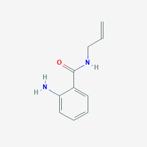 molecular formula C10H12N2O B1299268 N-allyl-2-aminobenzamide CAS No. 4943-82-2