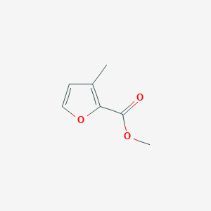 molecular formula C7H8O3 B129927 3-甲基-2-呋喃甲酸甲酯 CAS No. 6141-57-7