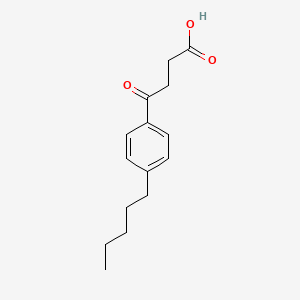 4-Oxo-4-(4-pentylphenyl)butanoic acid