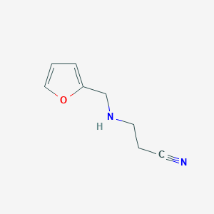 3-[(2-Furylmethyl)amino]propanenitrile