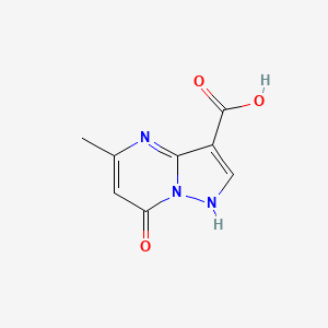 5-Methyl-7-oxo-4,7-dihydropyrazolo[1,5-a]pyrimidine-3-carboxylic acid