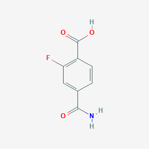 4-Carbamoyl-2-fluorobenzoic acid