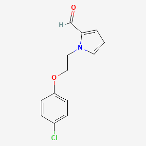 1-[2-(4-Chloro-phenoxy)-ethyl]-1H-pyrrole-2-carbaldehyde
