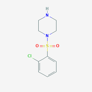 1-((2-Chlorophenyl)sulfonyl)piperazine