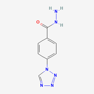 4-(1H-tetrazol-1-yl)benzohydrazide