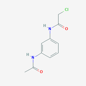 N-[3-(acetylamino)phenyl]-2-chloroacetamide