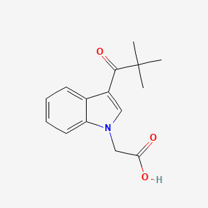 [3-(2,2-Dimethyl-propionyl)-indol-1-yl]-acetic acid