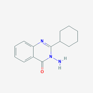 3-Amino-2-cyclohexylquinazolin-4(3H)-one