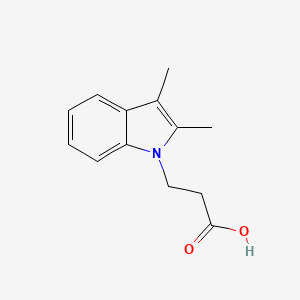 3-(2,3-dimethyl-1H-indol-1-yl)propanoic acid