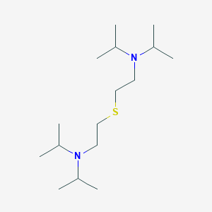 molecular formula C16H36N2S B012994 Bis(2-diisopropylaminoethyl) sulfide CAS No. 110501-56-9