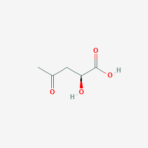 B129942 (2S)-2-Hydroxy-4-oxopentanoic acid CAS No. 150337-72-7