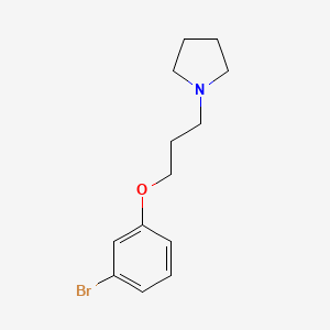 1-(3-(3-Bromophenoxy)propyl)pyrrolidine