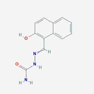 Hydrazinecarboxamide, 2-[(2-hydroxy-1-naphthalenyl)methylene]-