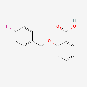 2-[(4-Fluorobenzyl)oxy]benzoic acid
