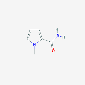 molecular formula C6H8N2O B1299598 1-甲基吡咯-2-甲酰胺 CAS No. 64230-41-7