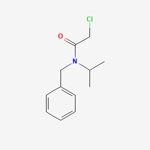 molecular formula C12H16ClNO B1299605 N-Benzyl-2-chloro-N-isopropyl-acetamide CAS No. 39086-63-0