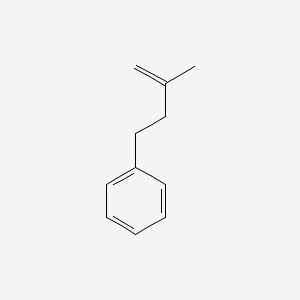 molecular formula C11H14 B12996274 2-Methyl-4-phenyl-1-butene CAS No. 6683-51-8
