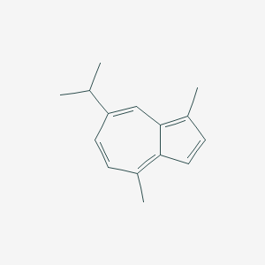 molecular formula C15H18 B129963 Guaiazulene CAS No. 489-84-9