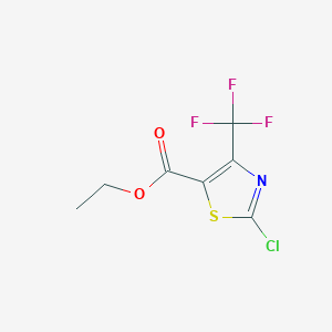 Ethyl 2-chloro-4-(trifluoromethyl)-1,3-thiazole-5-carboxylate