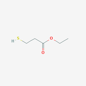 molecular formula C5H10O2S B129965 Ethyl 3-mercaptopropionate CAS No. 5466-06-8