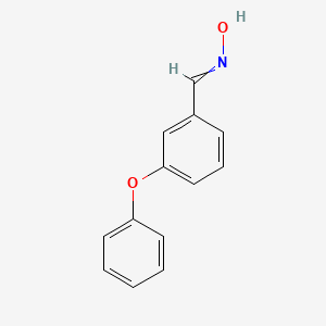 molecular formula C13H11NO2 B1299658 N-[(3-phenoxyphenyl)methylidene]hydroxylamine 