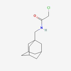molecular formula C13H20ClNO B1299659 N-(1-金刚烷基甲基)-2-氯乙酰胺 CAS No. 81099-48-1