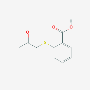 2-[(2-oxopropyl)sulfanyl]benzoic acid