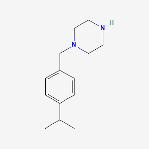 molecular formula C14H22N2 B1299697 1-(4-Isopropylbenzyl)piperazine CAS No. 23145-95-1