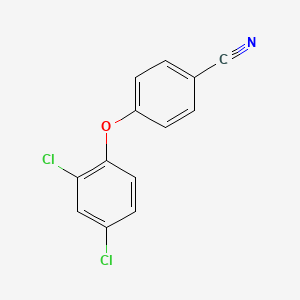 molecular formula C13H7Cl2NO B1299738 4-(2,4-Dichlorophenoxy)benzonitrile CAS No. 24789-52-4