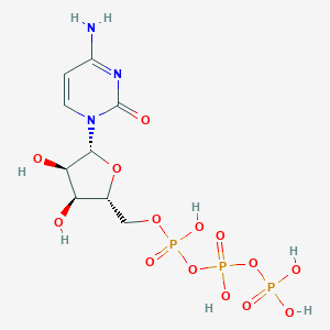 molecular formula C9H16N3O14P3 B129977 胞苷-5'-三磷酸 CAS No. 147258-10-4