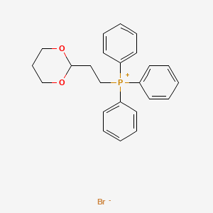 B1299770 2-(1,3-Dioxan-2-yl)ethyltriphenylphosphonium bromide CAS No. 69891-92-5