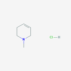 molecular formula C6H12ClN B1299778 1-Methyl-1,2,3,6-tetrahydropyridine hydrochloride CAS No. 73107-26-3