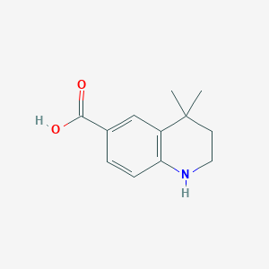 4,4-Dimethyl-1,2,3,4-tetrahydroquinoline-6-carboxylic acid