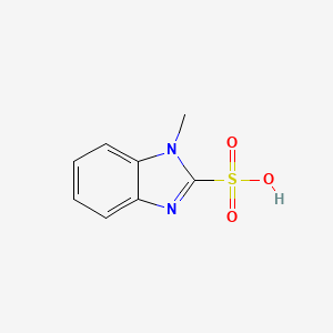 1-methyl-1H-benzimidazole-2-sulfonic acid