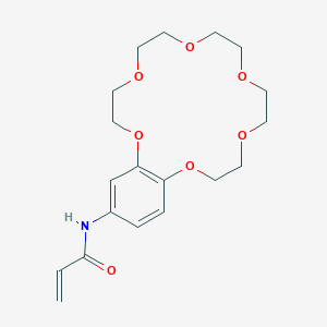 molecular formula C19H27NO7 B1299811 4-丙烯酰胺基苯并-18-冠-6 CAS No. 68865-32-7