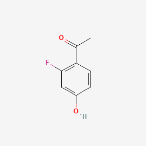 molecular formula C8H7FO2 B1299813 2'-Fluoro-4'-hydroxyacetophenone CAS No. 98619-07-9