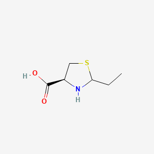(4S)-2-ethyl-1,3-thiazolidine-4-carboxylic acid