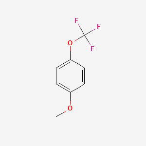 molecular formula C8H7F3O2 B1299818 4-(Trifluoromethoxy)anisole CAS No. 710-18-9