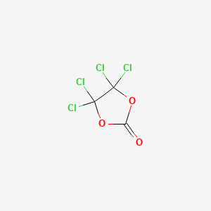 molecular formula C3Cl4O3 B1299819 4,4,5,5-Tetrachloro-1,3-dioxolan-2-one CAS No. 22432-68-4