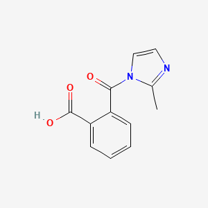 2-(2-Methylimidazole-1-carbonyl)benzoic acid