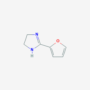2-Furan-2-yl-4,5-dihydro-1H-imidazole