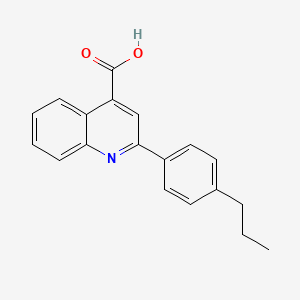2-(4-Propylphenyl)quinoline-4-carboxylic acid