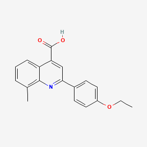 2-(4-Ethoxyphenyl)-8-methylquinoline-4-carboxylic acid
