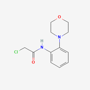 2-Chloro-N-(2-morpholin-4-yl-phenyl)-acetamide