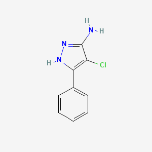 4-Chloro-5-phenyl-2H-pyrazol-3-ylamine