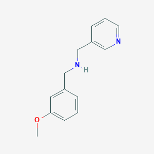 (3-Methoxy-benzyl)-pyridin-3-ylmethyl-amine