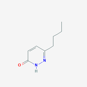 molecular formula C8H12N2O B12999002 6-Butylpyridazin-3(2H)-one 