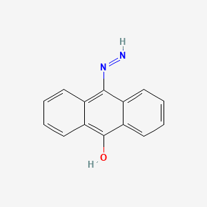 molecular formula C14H10N2O B1299946 Anthraquinone monohydrazone CAS No. 3166-13-0