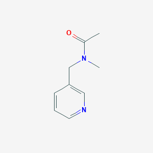 molecular formula C9H12N2O B1299963 N-甲基-N-(吡啶-3-基甲基)乙酰胺 CAS No. 69966-50-3