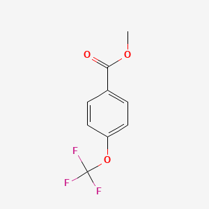 molecular formula C9H7F3O3 B1299964 Methyl 4-(trifluoromethoxy)benzoate CAS No. 780-31-4